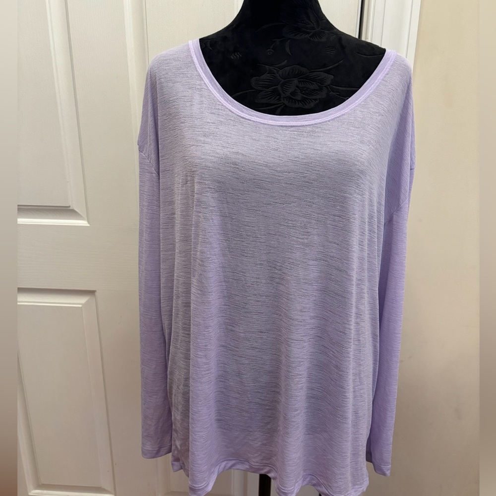 Old Navy plus size purple athletic top